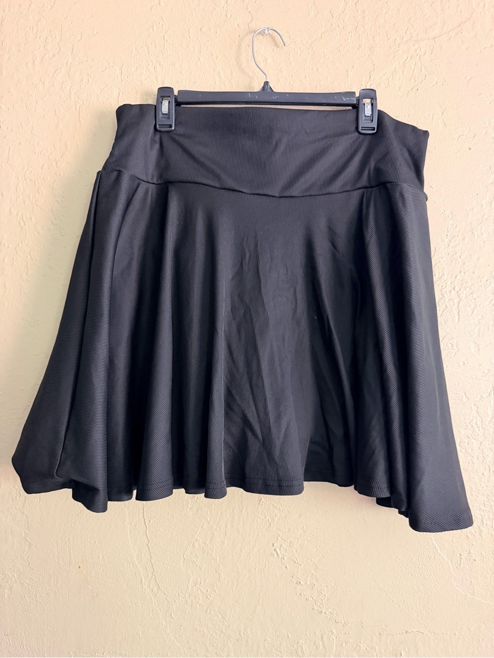 SHEIN Black Flared Skirt - Women's Skater Skort